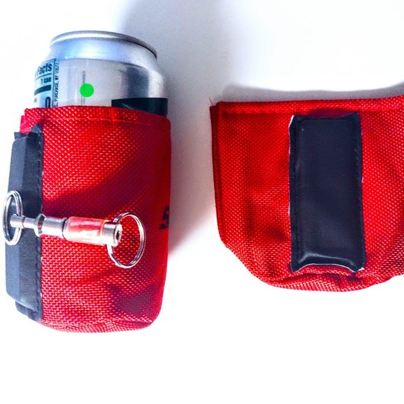 Snap-on Set 2 CAN COZIES w/MAGNETS + VINTAGE KEY HOLDER & ZIPPER PULL ~ ALL NEW - Picture 12 of 13